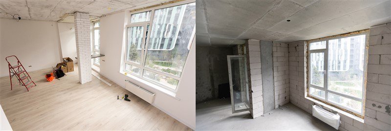 תמונות נוספות של שיפוץ דירה לפני ואחרי