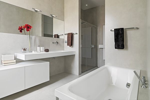 חידוש חדר אמבטיה בעיצוב מודרני